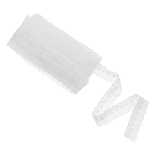 DOITOOL Baumwollspitze Blumenstickereispitze Spitzenband bestickte Spitze Blumenband mit Spitzenbesatz Blumenschnürsenkel Ösen-Spitzenbesatz Ösenbesatz Stoff Weiß DOITOOL Baumwollspitze Blumenstickereispitze Spitzenband bestickte Spitze Blumenband mit Spitzenbesatz Blumenschnürsenkel Ösen-Spitzenbesatz Ösenbesatz Stoff Weiß von DOITOOL