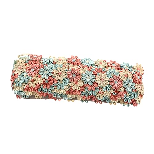 DOITOOL Bestickte Blumenborte Yards Dekoratives Spitzenband für Diy Projekte Bastelarbeiten Kleidung und Festliche Dekorationen Vielseitig Einsetzbar für Kreativen Schmuck und Bastelideen DOITOOL Bestickte Blumenborte Yards Dekoratives Spitzenband für Diy Projekte Bastelarbeiten Kleidung und Festliche Dekorationen Vielseitig Einsetzbar für Kreativen Schmuck und Bastelideen von DOITOOL