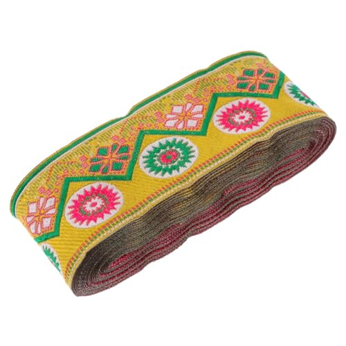 DOITOOL Besticktes Spitzenband Hochzeitsdekoration Blumenmuster Borte Geschenkverpackung Blumenmuster Borte Stich Kleidungszubehör Schleife sticken für Stickerei- Stickband Polyester DOITOOL Besticktes Spitzenband Hochzeitsdekoration Blumenmuster Borte Geschenkverpackung Blumenmuster Borte Stich Kleidungszubehör Schleife sticken für Stickerei- Stickband Polyester von DOITOOL
