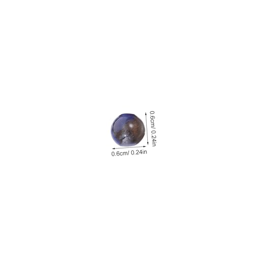 DOITOOL Blauer Spacer Perlen Rund Lose Schmucksteine für DIY Armband Halskette Schmuckherstellung Zubehör Kreative Bastelperlen DOITOOL Blauer Spacer Perlen Rund Lose Schmucksteine für DIY Armband Halskette Schmuckherstellung Zubehör Kreative Bastelperlen von DOITOOL