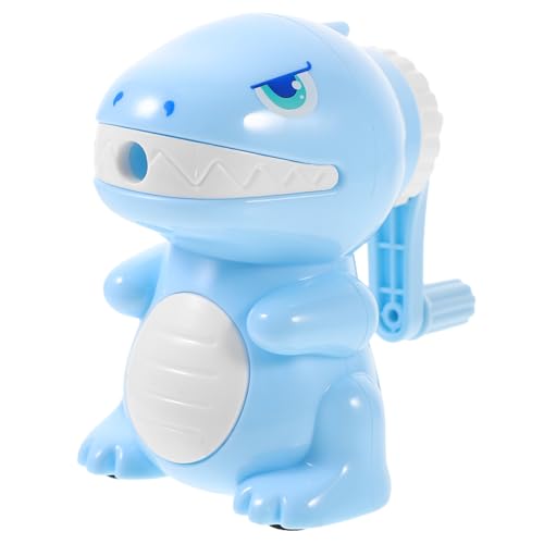 DOITOOL Bleistiftschärfer manueller Bleistiftspitzer Cartoon-Bleistiftspitzer Dinosaurier-Bleistiftspitzer Kind Anspitzer betrieben Tragbare Bleistiftspitzer Bleistift Plastik Blue DOITOOL Bleistiftschärfer manueller Bleistiftspitzer Cartoon-Bleistiftspitzer Dinosaurier-Bleistiftspitzer Kind Anspitzer betrieben Tragbare Bleistiftspitzer Bleistift Plastik Blue von DOITOOL