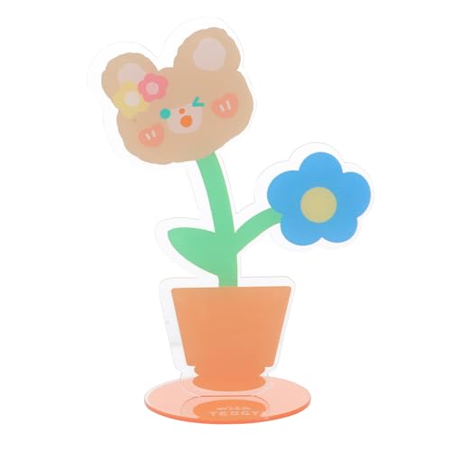 DOITOOL Blumen Memo Halter für Schreibtisch Kreative Notizklammer für Büro Zuhause Schule und Restaurant für Fotos Notizen und Karten Einfache Handhabung und Dekoratives Design von DOITOOL