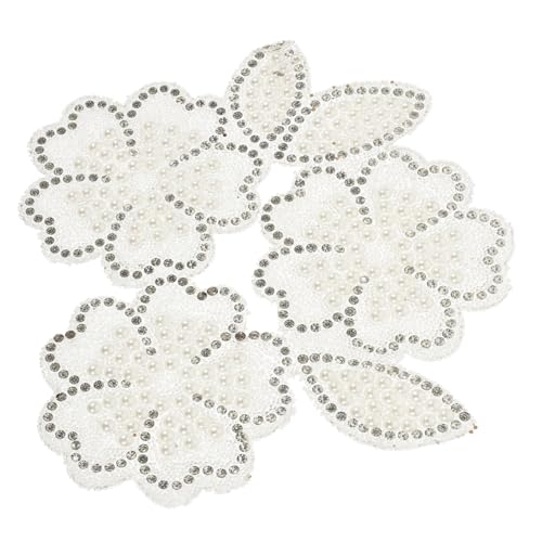 DOITOOL Blumenaufnäher mit Strass Bügelpatch für Kleidung DIY Applikation für Kreative Designs Langlebig und Dekorativ für Handarbeiten und Geschenkideen DOITOOL Blumenaufnäher mit Strass Bügelpatch für Kleidung DIY Applikation für Kreative Designs Langlebig und Dekorativ für Handarbeiten und Geschenkideen von DOITOOL