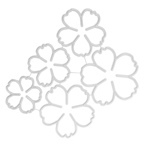 DOITOOL Blumenmetallform Basteln Geformte Schneideschablonen Stanzformen Für Die Kartenherstellung Dekorative Schneideschablonen Schneiden Scrapbooking Schnitte Flora Eisen von DOITOOL