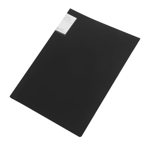 DOITOOL Booklet-ordner Dateiorganisator Dateiordner-organizer Papierkram Organisator Dokumentenmappe Dokument Organizer Ordner Papier-organizer-ordner Dokumentordner Schwarz Plastik von DOITOOL