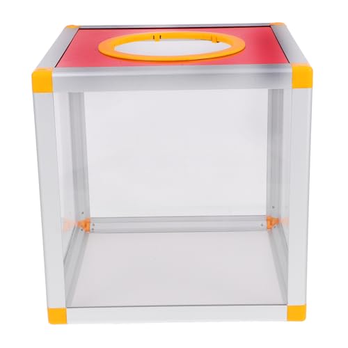 DOITOOL -Box Spendenboxen Vorschlagsboxen Tombola-Losbehälter Gewinnspielboxen Tombolaboxen für Tickets Tombola-Ticketspender Ticketspeicherbehälter Aluminiumlegierung Transparent DOITOOL -Box Spendenboxen Vorschlagsboxen Tombola-Losbehälter Gewinnspielboxen Tombolaboxen für Tickets Tombola-Ticketspender Ticketspeicherbehälter Aluminiumlegierung Transparent von DOITOOL