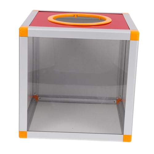 DOITOOL -Box Tickettrommel Großer Tombola-Verlosungsbehälter Tombola liefert Spendenboxen für Fundraising Lagerung von Tombola-Tickets Gewinnspielkugeln Tombola-Losbehälter MDF rot DOITOOL -Box Tickettrommel Großer Tombola-Verlosungsbehälter Tombola liefert Spendenboxen für Fundraising Lagerung von Tombola-Tickets Gewinnspielkugeln Tombola-Losbehälter MDF rot von DOITOOL