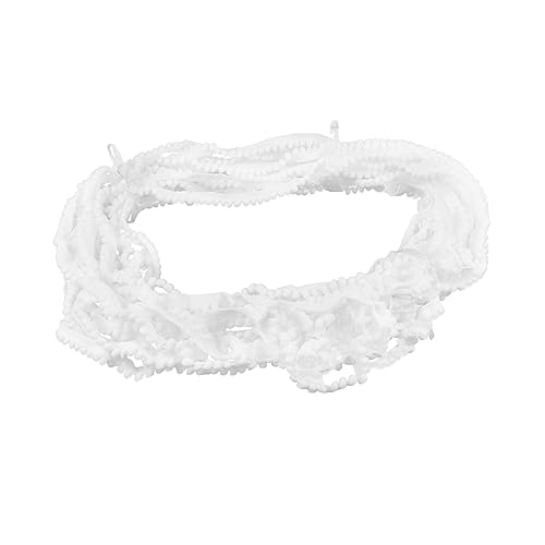 DOITOOL Breites Diy Kleidung Zubehör Spitzenband für Bastelprojekte Dekoration von Kleidung und Haarbällen Heim und Geschäftsnutzung Weiß DOITOOL Breites Diy Kleidung Zubehör Spitzenband für Bastelprojekte Dekoration von Kleidung und Haarbällen Heim und Geschäftsnutzung Weiß von DOITOOL