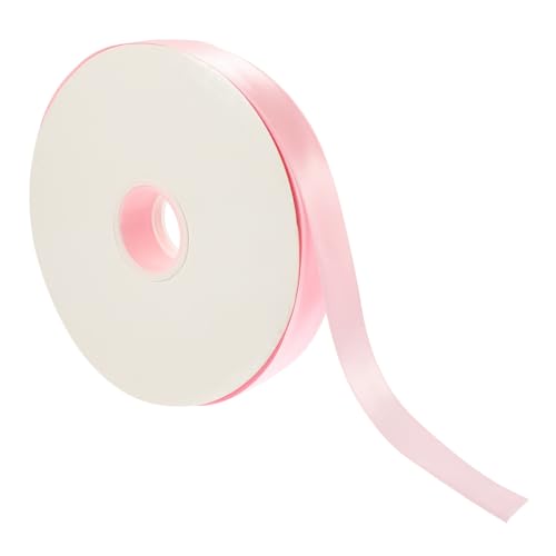 DOITOOL Breites Pinkes und Dekoband aus Polyester Glatte Oberfläche Vielseitig für Schleifen Geschenkschleifen Basteln Blumenarrangements und Partydekorationen von DOITOOL