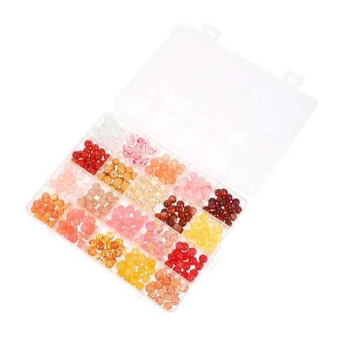 DOITOOL Bunte Glasperlen mit Großem Runde Perlen für Schmuckherstellung DIY Charms für Halsketten Armbänder und Ohrringe Kreative Bastelperlen in Lebendigen Farben DOITOOL Bunte Glasperlen mit Großem Runde Perlen für Schmuckherstellung DIY Charms für Halsketten Armbänder und Ohrringe Kreative Bastelperlen in Lebendigen Farben von DOITOOL