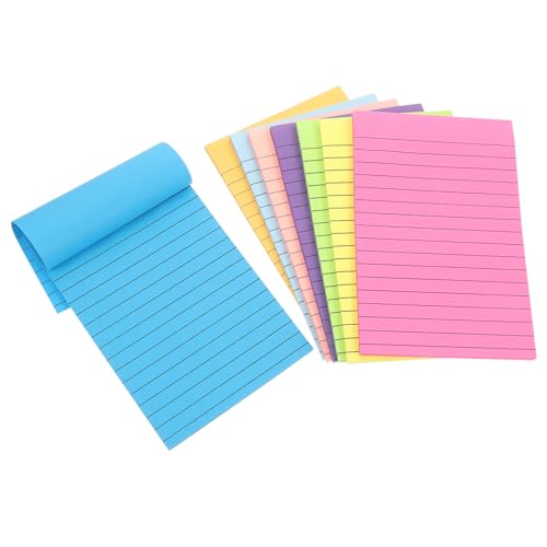 DOITOOL Bunte Haftnotizen mit Linierten Memo Stickern Multifunktionale Notizzettel für Büro Schule und Zuhause Selbstklebend für Scrapbook und Schnelle Notizen DOITOOL Bunte Haftnotizen mit Linierten Memo Stickern Multifunktionale Notizzettel für Büro Schule und Zuhause Selbstklebend für Scrapbook und Schnelle Notizen von DOITOOL
