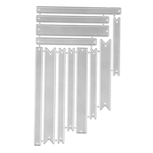 DOITOOL Carbon stahl Stanzform für Scrapbooking Banner und Etiketten Vielseitige Präzise Präge schablonen für Papier Metallfolie Karton und Bastelprojekte DOITOOL Carbon stahl Stanzform für Scrapbooking Banner und Etiketten Vielseitige Präzise Präge schablonen für Papier Metallfolie Karton und Bastelprojekte von DOITOOL