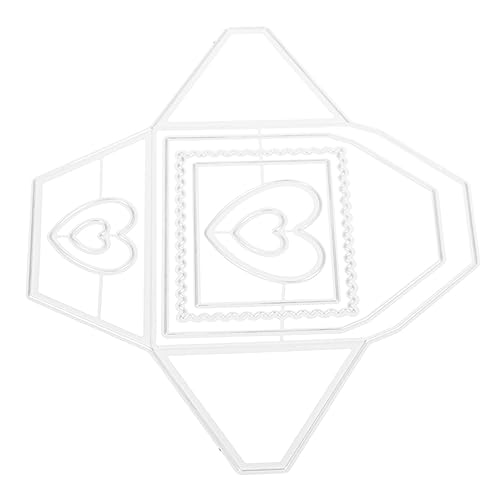 DOITOOL Carbonstahl Stanzform Herzumschlag Langlebige DIY Stanzschablone für Scrapbooking Fotoalben für Bastelprojekte Wiederverwendbar Leicht DOITOOL Carbonstahl Stanzform Herzumschlag Langlebige DIY Stanzschablone für Scrapbooking Fotoalben für Bastelprojekte Wiederverwendbar Leicht von DOITOOL