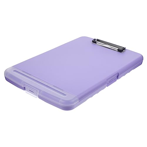 DOITOOL Clipboard mit Aufbewahrungsbox Dokumentenbox für Papiere Vielseitiger Organizer mit Großem Stauraum für Büro Schule von DOITOOL