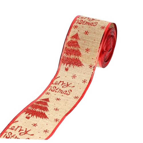 DOITOOL DIY Geschenkband Yards Rot Für Weihnachten Festivals Handwerk Und Dekoration Langlebig Vielseitig Für Geschenkverpackungen Und Projekte DOITOOL DIY Geschenkband Yards Rot Für Weihnachten Festivals Handwerk Und Dekoration Langlebig Vielseitig Für Geschenkverpackungen Und Projekte von DOITOOL
