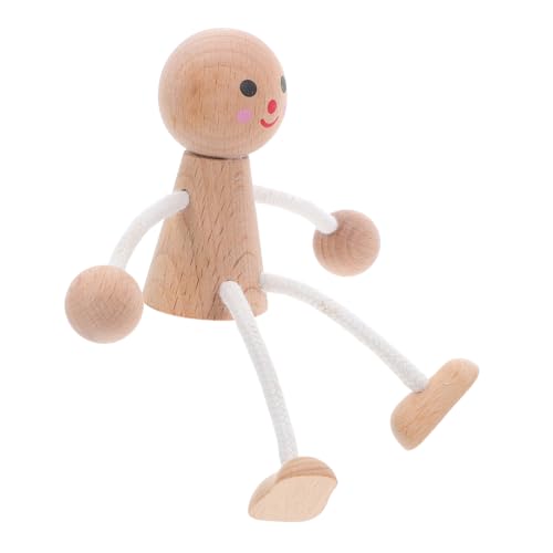 DOITOOL DIY Holz-püppchen zum Bemalen Unvollendete Holzfiguren für Kreative Bastelset Mini-holzroboter Spielfiguren Polierte Holz-deko für Party und Kunstprojekte DOITOOL DIY Holz-püppchen zum Bemalen Unvollendete Holzfiguren für Kreative Bastelset Mini-holzroboter Spielfiguren Polierte Holz-deko für Party und Kunstprojekte von DOITOOL
