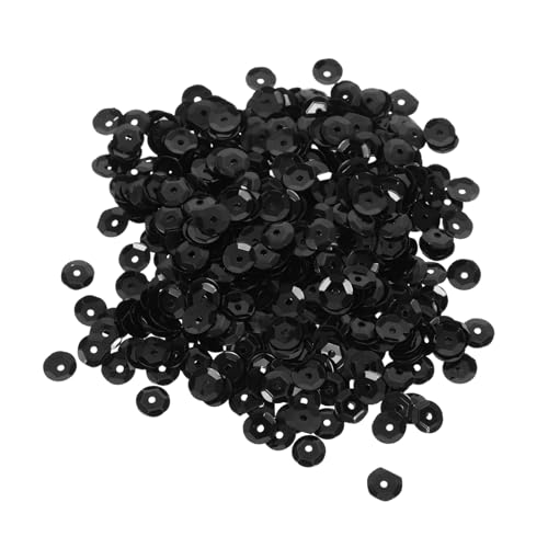 DOITOOL DIY Pailletten Strasssteine Paillettenausstattung Kunst Pailletten für Bastelkinder Glitzernde Pailletten Glitzernde Verzierungen Pailletten zum Basteln Pailletten Handwerk Black DOITOOL DIY Pailletten Strasssteine Paillettenausstattung Kunst Pailletten für Bastelkinder Glitzernde Pailletten Glitzernde Verzierungen Pailletten zum Basteln Pailletten Handwerk Black von DOITOOL