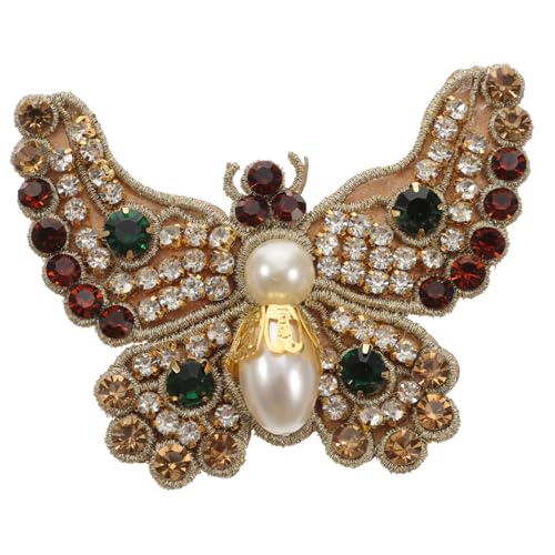 DOITOOL DIY Rhinestone Aufnäher für Kleidung Schmetterlings Patch Aufbügelbar für Bekleidungsreparaturen und Projekte DOITOOL DIY Rhinestone Aufnäher für Kleidung Schmetterlings Patch Aufbügelbar für Bekleidungsreparaturen und Projekte von DOITOOL