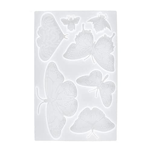 DOITOOL DIY Silikonform Schmetterlinge Polierte Silikon Gießform für Schmuck Schlüsselanhänger Dekoration Wiederverwendbar Einfach zu Reinigen DOITOOL DIY Silikonform Schmetterlinge Polierte Silikon Gießform für Schmuck Schlüsselanhänger Dekoration Wiederverwendbar Einfach zu Reinigen von DOITOOL