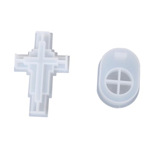 DOITOOL DIY Silikonform für Kerzenhalter im Kreuzdesign Langlebige Epoxidharz Gießform für Handgemachte Deko und Kreative Bastelprojekte für Heimdekoration und DOITOOL DIY Silikonform für Kerzenhalter im Kreuzdesign Langlebige Epoxidharz Gießform für Handgemachte Deko und Kreative Bastelprojekte für Heimdekoration und von DOITOOL