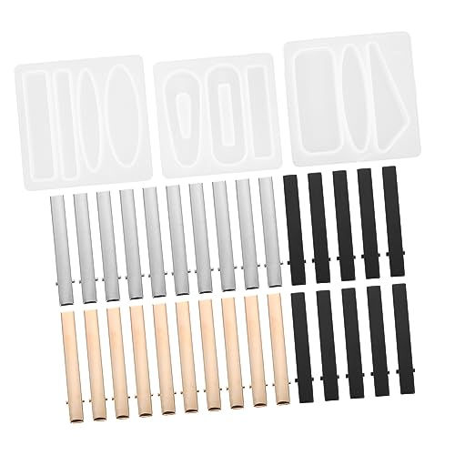 DOITOOL DIY Silikonformen für Haarklammern Teiliges Gießformen für Handgefertigte Haaraccessoires Goldenen Silbernen und Schwarzen Pins für Kreative Bastelprojekte DOITOOL DIY Silikonformen für Haarklammern Teiliges Gießformen für Handgefertigte Haaraccessoires Goldenen Silbernen und Schwarzen Pins für Kreative Bastelprojekte von DOITOOL