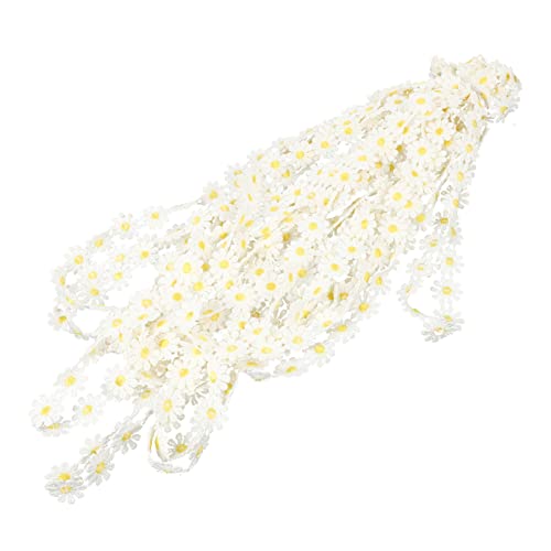 DOITOOL Daisy Flower Lace Trim Yards Blumen Spitzenband für Diy Nähprojekte Vielseitig Einsetzbar für Hochzeitsdeko Kleidung und Bastelarbeiten Elegant und Langlebig Gefertigt DOITOOL Daisy Flower Lace Trim Yards Blumen Spitzenband für Diy Nähprojekte Vielseitig Einsetzbar für Hochzeitsdeko Kleidung und Bastelarbeiten Elegant und Langlebig Gefertigt von DOITOOL