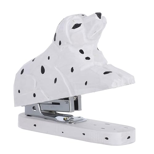 DOITOOL Dalmatiner Holz Heftgerät Mini Büro Hefter mit Hundemotiv Kreativer Desktop Tacker für Schule Büro Praktische Dokumentenbindung und Dekoratives Schreibtischaccessoire DOITOOL Dalmatiner Holz Heftgerät Mini Büro Hefter mit Hundemotiv Kreativer Desktop Tacker für Schule Büro Praktische Dokumentenbindung und Dekoratives Schreibtischaccessoire von DOITOOL