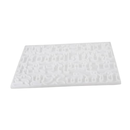 DOITOOL Dekorative Alphabet Silikonform für Schlüsselanhänger und Anhänger Geeignet für Diy Handwerksprojekte Leichte und Kompakte Gießform für Personalisierte Schmuckstücke DOITOOL Dekorative Alphabet Silikonform für Schlüsselanhänger und Anhänger Geeignet für Diy Handwerksprojekte Leichte und Kompakte Gießform für Personalisierte Schmuckstücke von DOITOOL