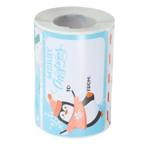 DOITOOL Dekorativer Aufkleberrolle Selbstklebend Geschenkverpackung Etiketten Vielseitig Haftend für Geschenkverpackung und Haushalt Weihnachtsfeier Feier Kindergeburtstag DOITOOL Dekorativer Aufkleberrolle Selbstklebend Geschenkverpackung Etiketten Vielseitig Haftend für Geschenkverpackung und Haushalt Weihnachtsfeier Feier Kindergeburtstag von DOITOOL