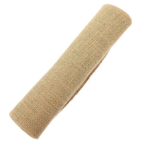 DOITOOL Dekorativer Verschleißfester Jute Tischläufer zum Basteln Verstellbares DIY Leinenband für Verpackung Partydeko Landhausstil Vielseitiges Geschenkband für Handwerksprojekte von DOITOOL