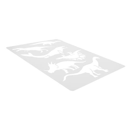 DOITOOL Dinosaurier Schablonen Wiederverwendbare Malvorlagen für Diy Projekte Sicher für Basteln und Dekoration Fördert Lerninteresse an Dinosauriern DOITOOL Dinosaurier Schablonen Wiederverwendbare Malvorlagen für Diy Projekte Sicher für Basteln und Dekoration Fördert Lerninteresse an Dinosauriern von DOITOOL