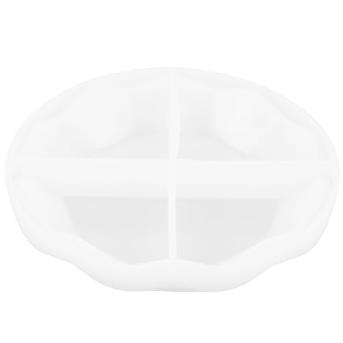 DOITOOL Diy Silikonform für Wellenblumen Tablett Lebensmittelechte Gießform Einfach zu Entformen Langlebig und Waschbar für Kreative Obst und Dessertplatten von DOITOOL