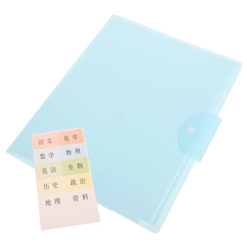 DOITOOL Dokumentenmappe Transparente Verstärkte Datei Organizer für Büro Schule und Reisen Einfacher Zugriff Quittungen und Dokumente DOITOOL Dokumentenmappe Transparente Verstärkte Datei Organizer für Büro Schule und Reisen Einfacher Zugriff Quittungen und Dokumente von DOITOOL