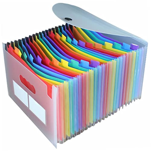 DOITOOL Dokumentenmappe mit Fächern Transparente Fächermappe im Regenbogen Design Erweiterbar für Büro und Zuhause Organisieren von und Wichtigen Unterlagen DOITOOL Dokumentenmappe mit Fächern Transparente Fächermappe im Regenbogen Design Erweiterbar für Büro und Zuhause Organisieren von und Wichtigen Unterlagen von DOITOOL