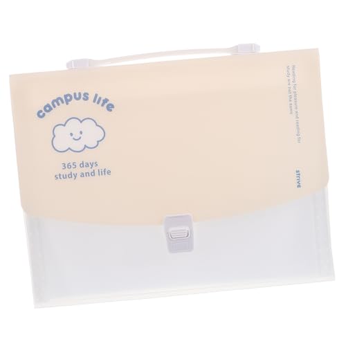 DOITOOL Dokumentordner mappen aktenmappe unterlagenmappe unterlagen organizer schnell hefter Papier Akkordeondateiorganisator Grußkarten-Organizer Aktenordner aus Kunststoff Plastik Green von DOITOOL
