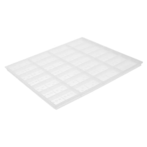 DOITOOL Dominoform Herstellung Schimmel machen Kinderhandwerk Epoxidformen Silikon Domino Hohlräume Form Gießformen für Dominosteine Formen für Harzguss Kieselgel Weiß von DOITOOL
