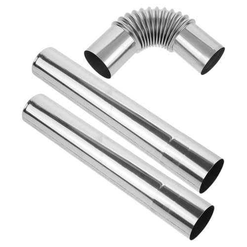 DOITOOL Edelstahl Kaminrohr Hochtemperaturbeständig Robust Installieren Kompakt für Gaswasserbereiter Abgasrohr Rauchrohr Abzugssystem DOITOOL Edelstahl Kaminrohr Hochtemperaturbeständig Robust Installieren Kompakt für Gaswasserbereiter Abgasrohr Rauchrohr Abzugssystem von DOITOOL