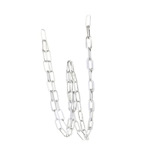 DOITOOL Edelstahlkette Breit Lange DIY Gliederkette Kreuz interlocking Kette für Damen Herren Schmuckherstellung und Umrüstung zur Kettentasche DOITOOL Edelstahlkette Breit Lange DIY Gliederkette Kreuz interlocking Kette für Damen Herren Schmuckherstellung und Umrüstung zur Kettentasche von DOITOOL