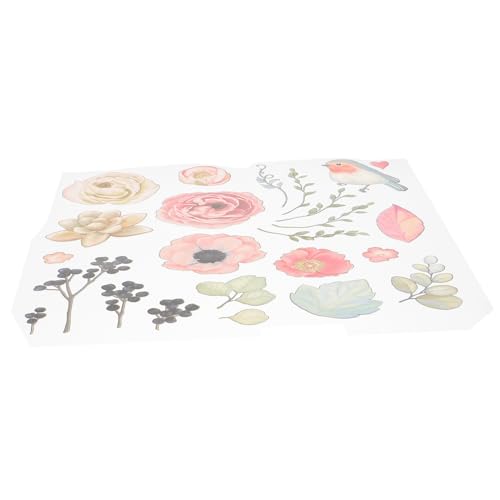 DOITOOL 1Blatt Blumen und Vögel Bügelbilder für Kleidung Waschbare Wärmeübertragungs-patches für T-shirts Kreative Eisenaufnäher für Junge Mädchen und Erwachsene Leicht Anzuwenden und Bequem DOITOOL 1Blatt Blumen und Vögel Bügelbilder für Kleidung Waschbare Wärmeübertragungs-patches für T-shirts Kreative Eisenaufnäher für Junge Mädchen und Erwachsene Leicht Anzuwenden und Bequem von DOITOOL