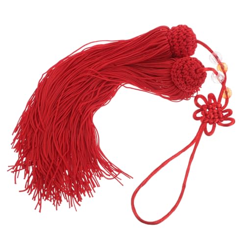DOITOOL Eisseide Schwertquaste Chinesischer Knoten Lanyard Tassel für Kung Fu Tai Chi Kampfsport Performance Elegante Weiche Komfortable Quaste Anhänger für Vielseitige Dekoration DOITOOL Eisseide Schwertquaste Chinesischer Knoten Lanyard Tassel für Kung Fu Tai Chi Kampfsport Performance Elegante Weiche Komfortable Quaste Anhänger für Vielseitige Dekoration von DOITOOL