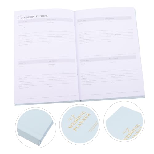 DOITOOL Eleganter Wedding Planner Notizbuch mit Hochzeits Countdown Dekoratives Verlobungsgeschenk für Brautpaar Stilvoller Hochzeitsorganizer und Erinnerungsnotizbuch DOITOOL Eleganter Wedding Planner Notizbuch mit Hochzeits Countdown Dekoratives Verlobungsgeschenk für Brautpaar Stilvoller Hochzeitsorganizer und Erinnerungsnotizbuch von DOITOOL