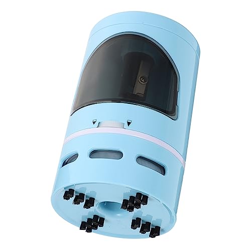 DOITOOL Elektrischer Automatischer Bleistiftspitzer für Schüler Verstellbar mit Desktop Reinigungsfunktion Schnelles und Schonendes Anspitzen Langlebiges Abs Material für Schule und Büro von DOITOOL