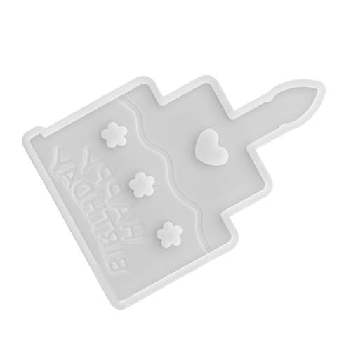 DOITOOL Epoxidharz Gießform für Kuchenornamente Silikon Geburtstagskuchenform für Seife Kerze Basteln Wiederverwendbar Einfach zu Reinigen für Geburtstagsfeiern DOITOOL Epoxidharz Gießform für Kuchenornamente Silikon Geburtstagskuchenform für Seife Kerze Basteln Wiederverwendbar Einfach zu Reinigen für Geburtstagsfeiern von DOITOOL