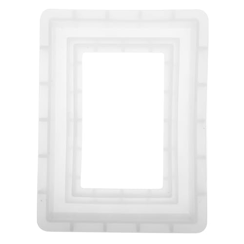 DOITOOL Epoxidharz Silikonform Rechteckiger Fotorahmen Gießform für Diy Bastelarbeiten Silikonformen für Projekte für Familie Transparentes Design für Kunstwerke DOITOOL Epoxidharz Silikonform Rechteckiger Fotorahmen Gießform für Diy Bastelarbeiten Silikonformen für Projekte für Familie Transparentes Design für Kunstwerke von DOITOOL