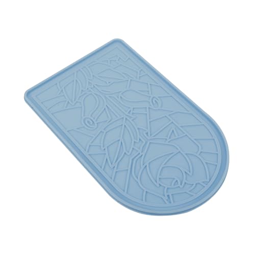 DOITOOL Epoxidharz Silikonform für DIY Wanddekoration Holo Rosenmuster für Epoxidharz und Gießprojekte Praktische Silikonform für Bastelarbeiten Wasserabweisend und Langlebig von DOITOOL