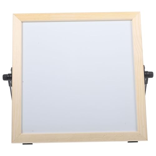 DOITOOL Erasierbares Doppelseitiges Whiteboard mit Holzrahmen Tragbar für Zuhause Büro und Gruppenaktivitäten Vielseitig und Zeichenbrett Nutzbar von DOITOOL