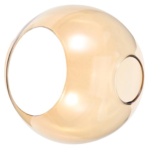 DOITOOL Ersatzglas Lampenschirm Für Pendelleuchte Doppelöffnungs Glasleuchte Durchmesser 150mm Transparentes Design Bernsteinfarbe Ideal Für Vintage Hängelampen Und Wandleuchten DOITOOL Ersatzglas Lampenschirm Für Pendelleuchte Doppelöffnungs Glasleuchte Durchmesser 150mm Transparentes Design Bernsteinfarbe Ideal Für Vintage Hängelampen Und Wandleuchten von DOITOOL