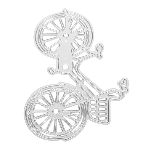 DOITOOL Fahrrad Stanzform Hochwertigem Wiederverwendbare Diy Schablone für Scrapbooking Kartenherstellung und Bastelprojekte für Fotoalben und Papierblumen Designs von DOITOOL