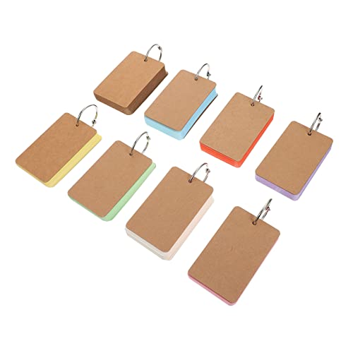 DOITOOL Farben Diy Flashcards Set mit Blanko Karteikarten Farbiges Schreibkartenset mit Metallringen für Vokabellernen und Organisationsnotizen Leicht für Schüler und Büro DOITOOL Farben Diy Flashcards Set mit Blanko Karteikarten Farbiges Schreibkartenset mit Metallringen für Vokabellernen und Organisationsnotizen Leicht für Schüler und Büro von DOITOOL