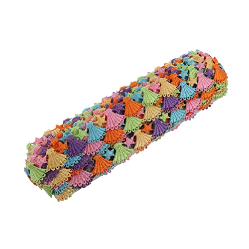 DOITOOL Farbenfrohes Cartoon Stickerei Lace Ripsband für Kleidung Yards Diy Dekoration für Partys Bastelprojekte und Accessoires Polyesterseide Langlebig und Waschbar DOITOOL Farbenfrohes Cartoon Stickerei Lace Ripsband für Kleidung Yards Diy Dekoration für Partys Bastelprojekte und Accessoires Polyesterseide Langlebig und Waschbar von DOITOOL